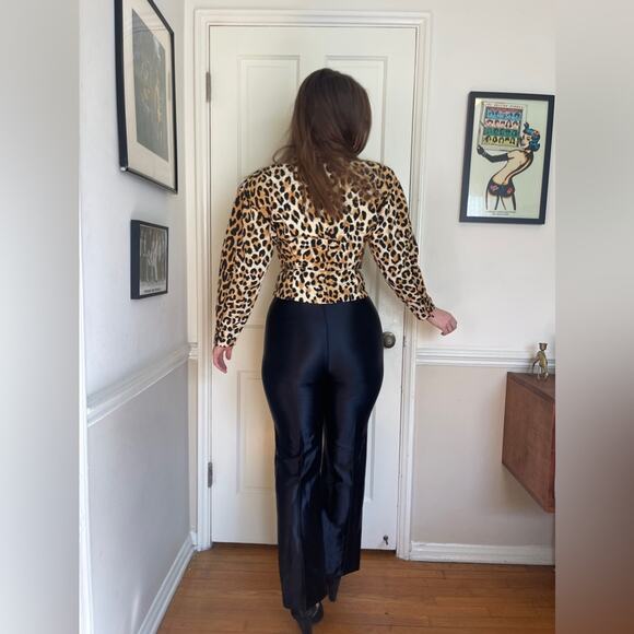 80s Vintage Ninivah Khomo Leopard Blazer - Picture 2 of 7